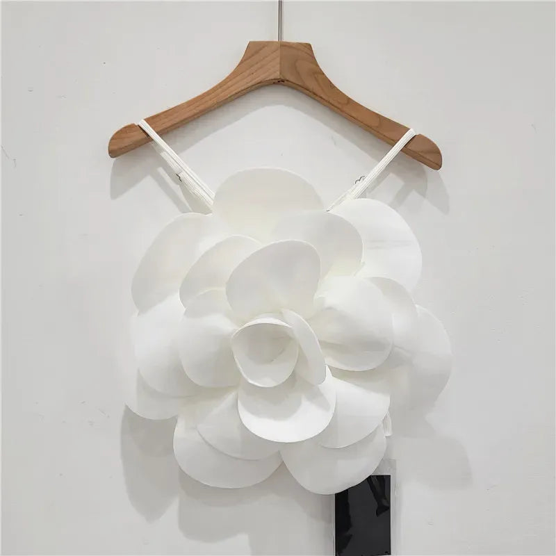 Top con Flores 3D